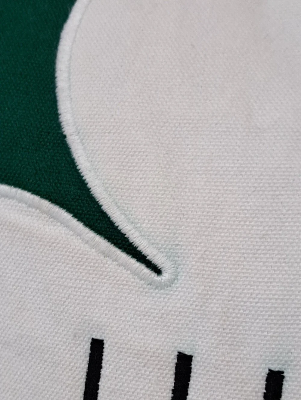 Rae Dunn Lucky Pillow Cover w/Feather Insert Shamrock St. Patrick